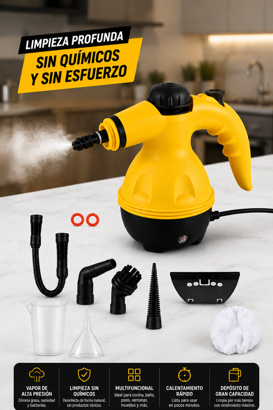 Limpiador a Vapor Multifuncional